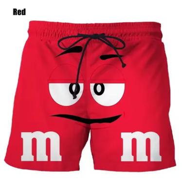 Short de plage - RED