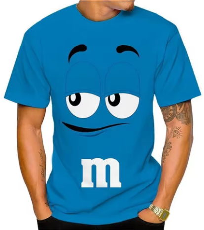 T-shirt -  BLUE
